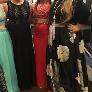 Red Sherrill Hill dress